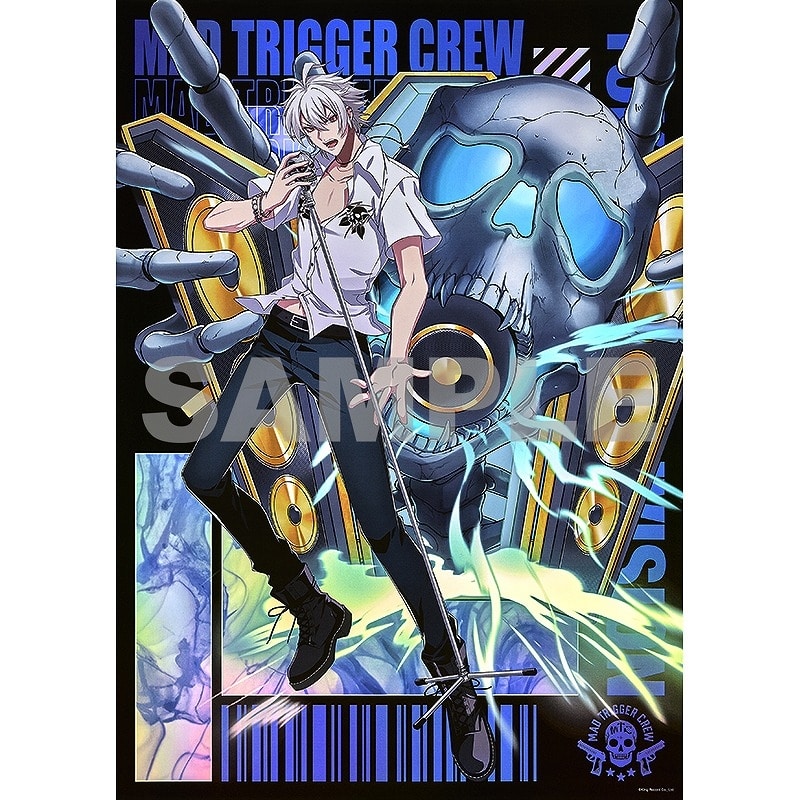 ヒプノシスマイク オーロラポスター 碧棺 左馬刻 アニメイトで2025年01月発売