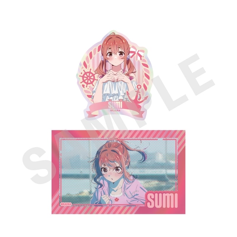 彼女、お借りします (かのかり) オーロラステッカーセット リデザイン(桜沢墨)
 
2025年12月発売