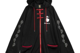 らんま1/2 コラボ　チャイナ　ジャージパーカー 01.BLACK
 
2025年11月8日発売