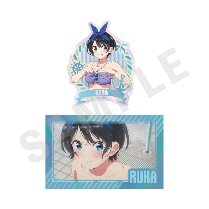 彼女、お借りします (かのかり) オーロラステッカーセット リデザイン(更科瑠夏)
 
2025年12月発売