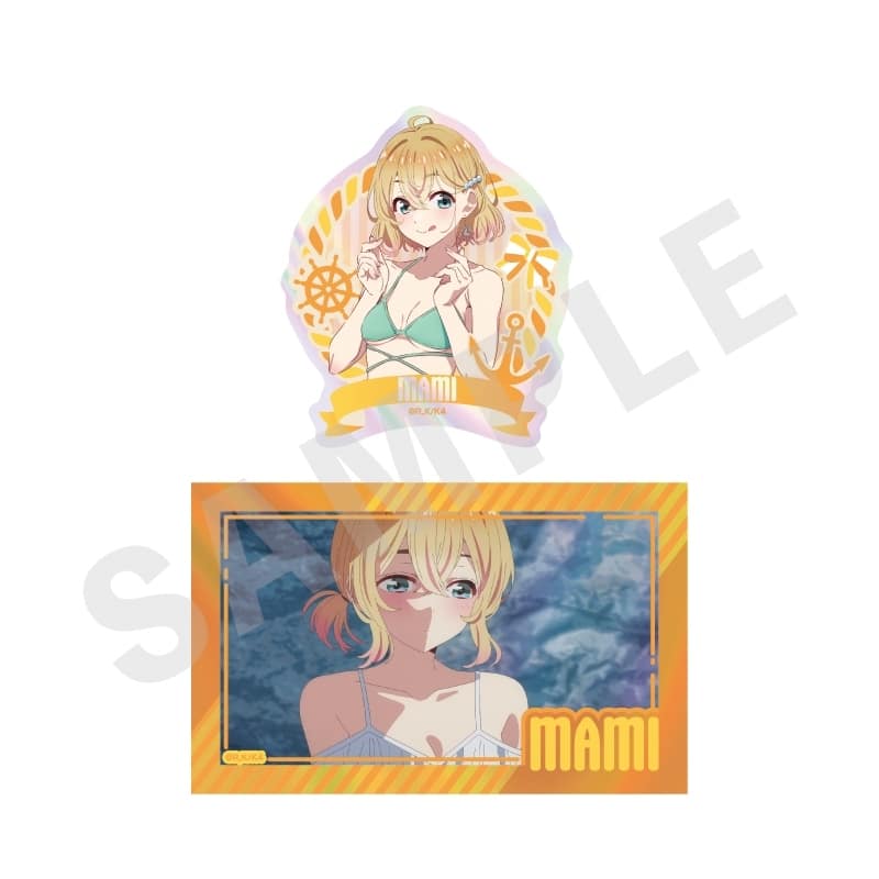 彼女、お借りします (かのかり) オーロラステッカーセット リデザイン(七海麻美)
 
2025年12月発売