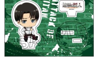 TVアニメ『進撃の巨人』 ぺたん娘アクリルフィギュア vol.2 リヴァイ
 
2025年12月中旬発売