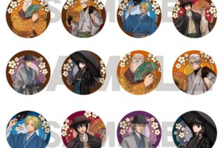 サカモトデイズ トレーディンググリッター缶バッジ モダン和装 
2025年12月発売