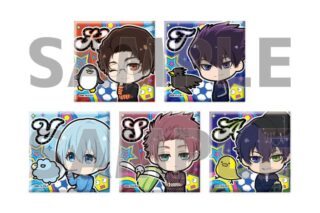ブルーロック スクエア缶バッジ02/デコラver. ブラインド eeo Storeで取扱中