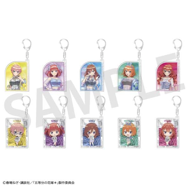 五等分の花嫁* トレーディングアクリルチャーム  キャラアニで
                                                2026年01月発売