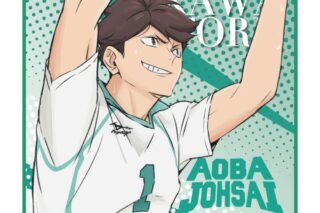 ハイキュー!! 繋ぐPROJECT柄 ハンドタオル 及川徹 キャラアニで
                                                2025年11月発売