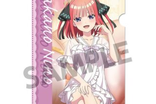 五等分の花嫁* 描き下ろしクリアファイル 中野二乃 ナイトウェア ver. キャラアニで
                                                2025年11月発売