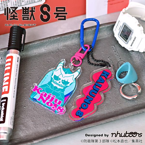 怪獣8号 nhutoons デタッチャブルアクリルキーホルダー 怪獣8号 キャラアニで
                                                2026年2月発売