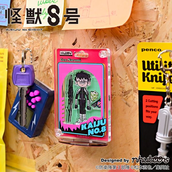 怪獣8号 nhutoons ブリスター風アクリルスタンド 鳴海弦 キャラアニで
                                                2026年2月発売
