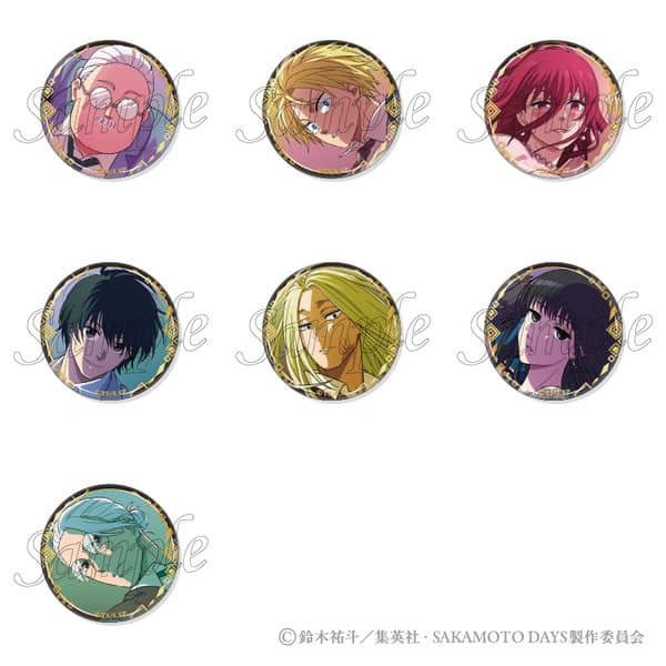 サカモトデイズ Party Mission トレーディング箔押し缶バッジ 【1BOX】 キャラアニで
                                                2025年12月発売
