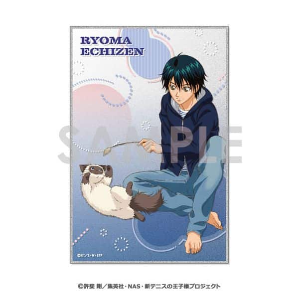 新テニスの王子様 アクリル色紙〜くつろぎタイム〜 1.越前リョーマ キャラアニで
                                                2025年12月発売