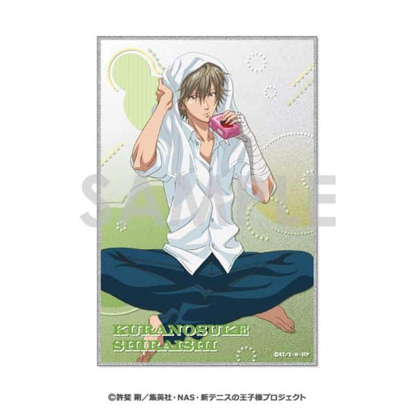 新テニスの王子様 アクリル色紙〜くつろぎタイム〜 10.白石蔵ノ介 キャラアニで
                                                2025年12月発売
