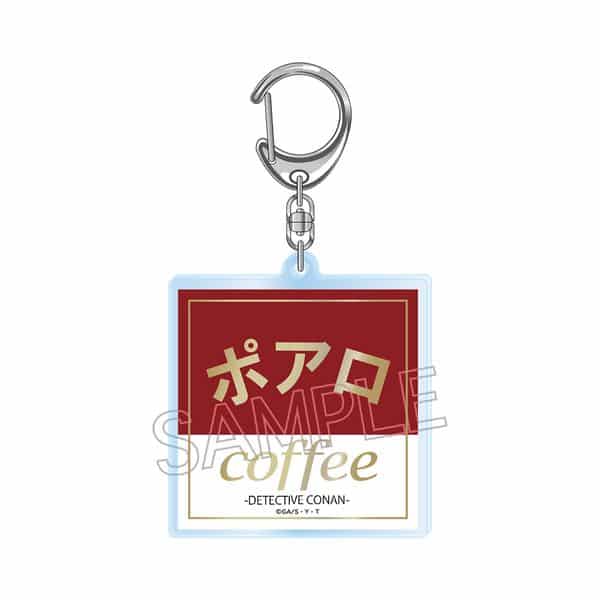 名探偵コナン 喫茶ポアロシリーズ 箔押しアクリルキーホルダー 看板ロゴ キャラアニで
                                                2025年12月発売