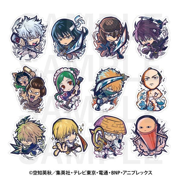 銀魂 イートゥーン第3弾 ダイカットステッカーセット(12枚入り) キャラアニで
                                                2025年12月発売