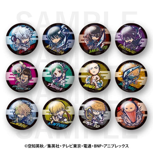 銀魂 イートゥーン第3弾 トレーディングメタリック缶バッジ 【1BOX】 キャラアニで
                                                2025年12月発売