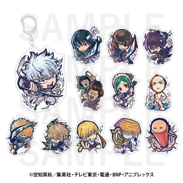 銀魂 イートゥーン第3弾 トレーディングアクリルキーホルダー 【1BOX】 キャラアニで
                                                2025年12月発売