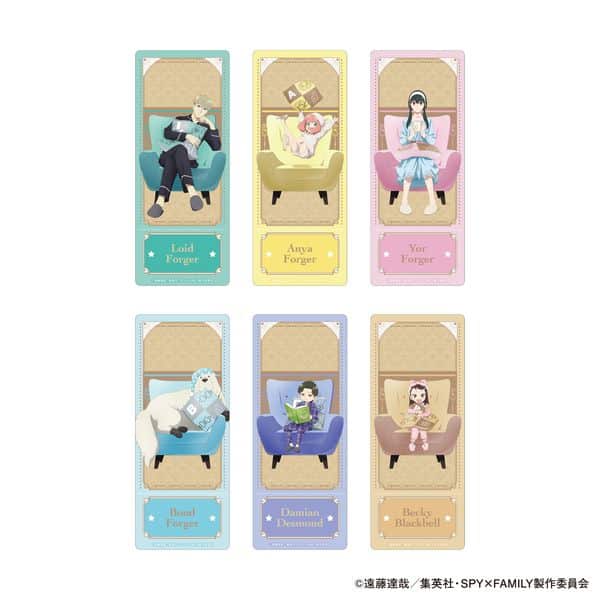 スパイファミリー クリアしおりコレクション 【1BOX】 キャラアニで
                                                2025年12月20日発売