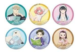 スパイファミリー 缶バッジコレクション 【1BOX】 キャラアニで
                                                2025年12月20日発売
