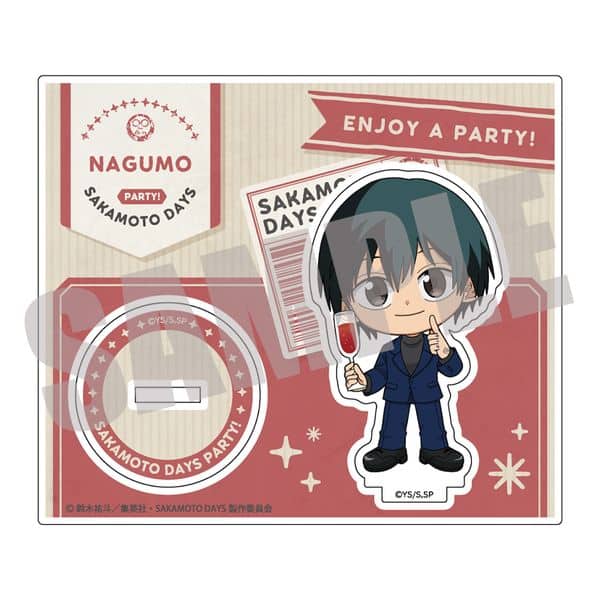サカモトデイズ アクリルスタンド 南雲 PARTY ver. キャラアニで
                                                2025年12月発売