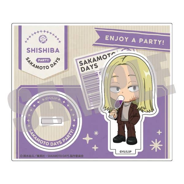 サカモトデイズ アクリルスタンド 神々廻 PARTY ver. キャラアニで
                                                2025年12月発売