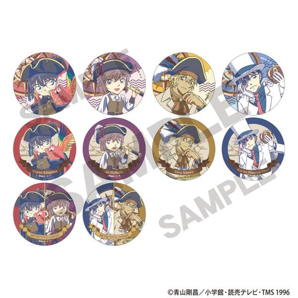 名探偵コナン トレーディングメタル缶バッジ 船乗り クラパレット 【1BOX】 キャラアニで
                                                2025年12月発売
