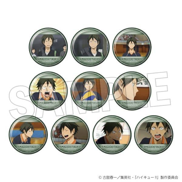 ハイキュー!! トレーディング缶バッジ2 山口忠BOX 【1BOX】 キャラアニで
                                                2025年12月発売