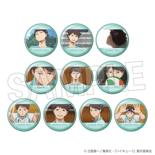 ハイキュー!! トレーディング缶バッジ2 及川徹BOX 【1BOX】 キャラアニで
                                                2025年12月発売