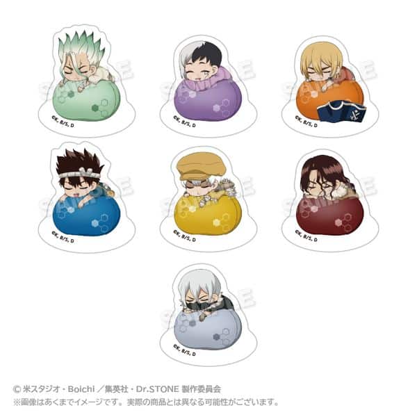 Dr.STONE トレーディングゆらゆらふわみんアクリルマスコット 【1BOX】 キャラアニで
                                                2025年12月発売