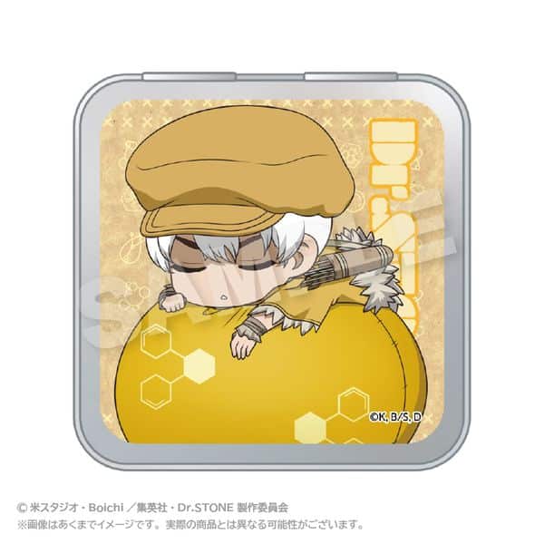 Dr.STONE ふわみん缶ケース 西園寺羽京 キャラアニで
                                                2025年12月発売