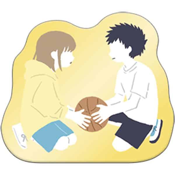 アオのハコ ピンズ 猪股大喜&鹿野千夏 A ゆるパレット キャラアニで
                                                2026年1月発売