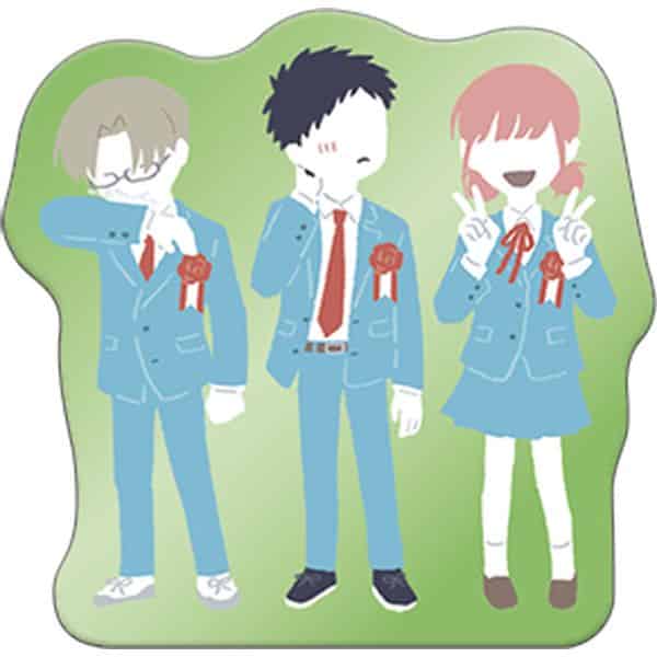 アオのハコ ピンズ 猪股大喜&蝶野雛&笠原匡 ゆるパレット キャラアニで
                                                2026年1月発売