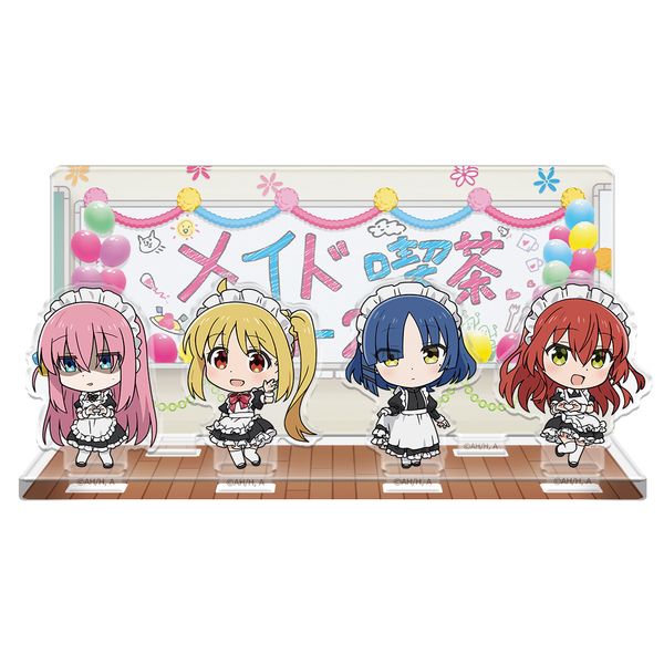 ぼっち・ざ・ろっく! アクリルジオラマ ひとり&虹夏&リョウ&郁代 メイド服ver. キャラアニで
                                                2025年12月発売