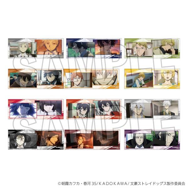 文豪ストレイドッグス トレーディングロング缶バッジ BOX1 【1BOX】 キャラアニで
                                                2026年1月発売