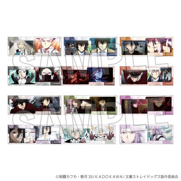 文豪ストレイドッグス トレーディングロング缶バッジ BOX2 【1BOX】 キャラアニで
                                                2026年1月発売