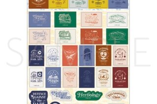 ハリーポッター A4ステッカー/STUDY AT HOGWARTS ムービックで2025年12月13日より発売