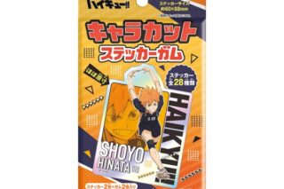 アニメ「ハイキュー!!」 キャラカットステッカーガム ※2026年2月下旬
 エンスカイで2026年2月下旬
発売