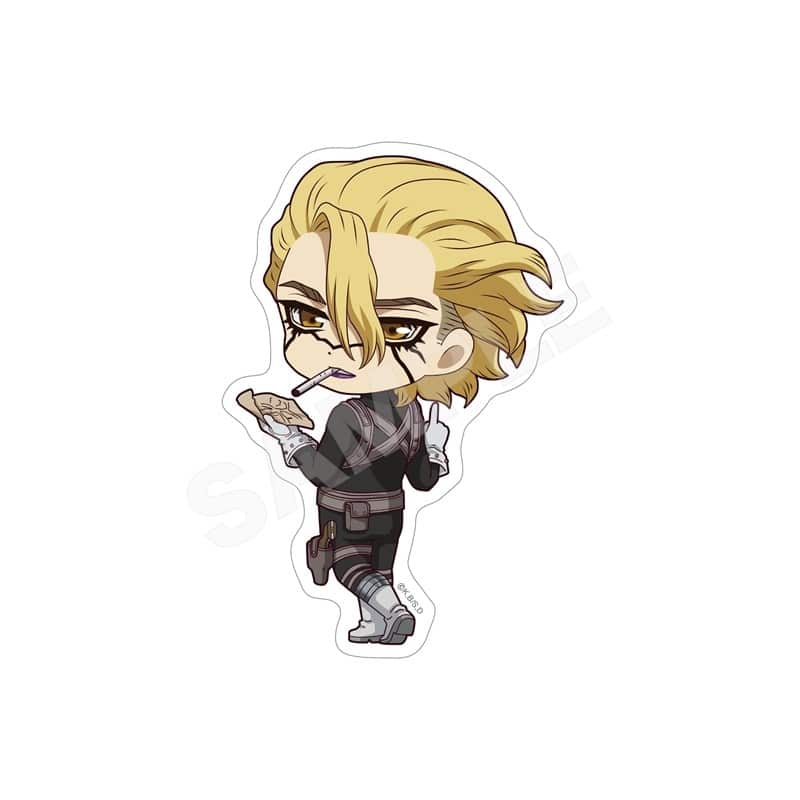 Dr.STONE NAVI ME ステッカー/09 スタンリー・スナイダー
 アニメイトで
2025年12月下旬発売