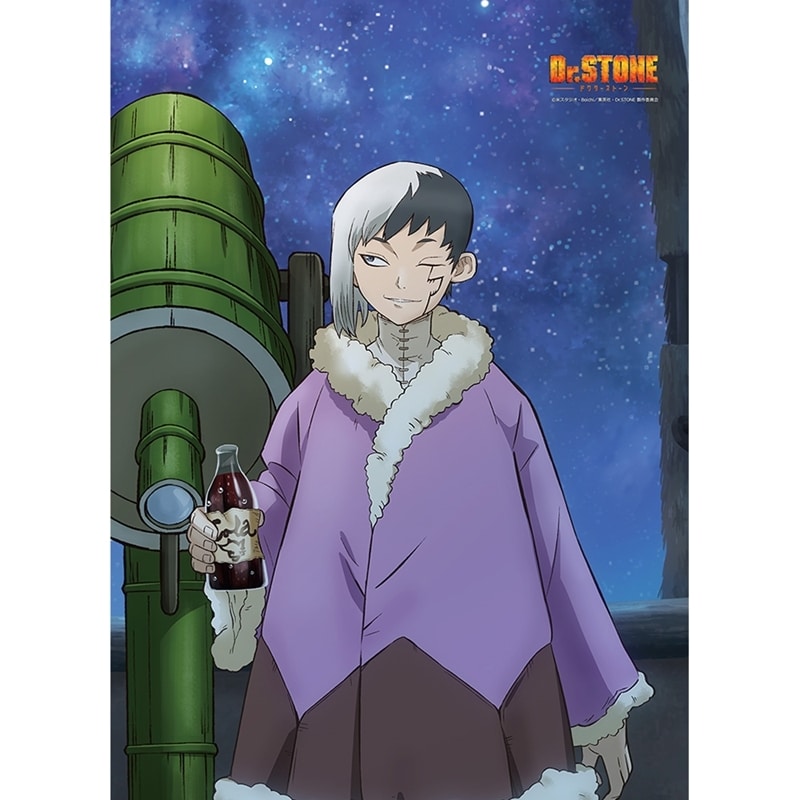 Dr.STONE 描き下ろしB2タペストリー(あさぎりゲン)【再販】
 アニメイトで
2025年10月発売
