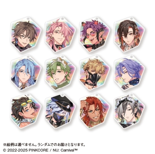 NU: カーニバル カケラ風アクリルキーホルダー<全12種・ランダム>
 アニメイトで
2026年01月上旬発売