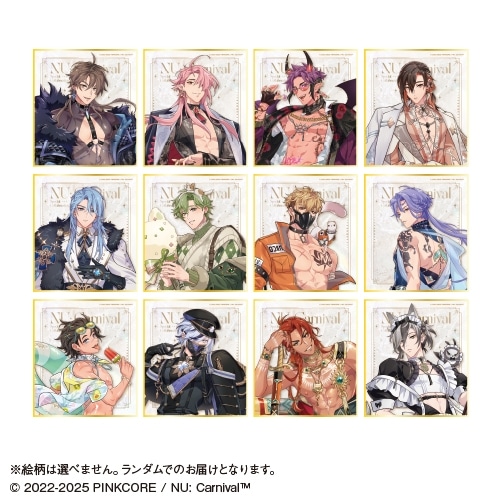 NU: カーニバル トレーディングミニ色紙<ABOX_全12種・ランダム>
 アニメイトで
2026年01月上旬発売