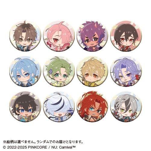 NU: カーニバル トレーディンググリッター缶バッジ<BBOX_全12種・ランダム>
 アニメイトで
2026年01月上旬発売