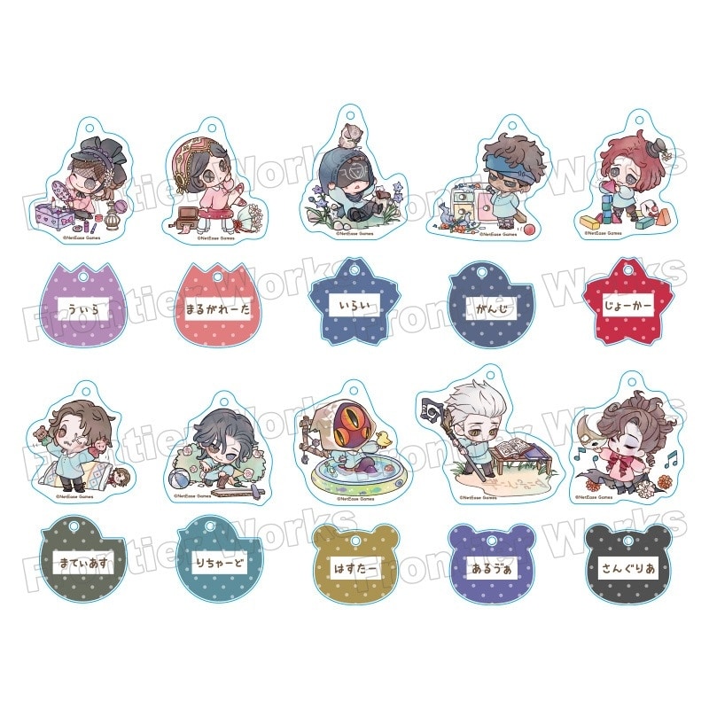 Identity V 第五人格幼稚園 トレーディングアクリルキーホルダー Vol.3
 アニメイトで
2025/10/15 発売