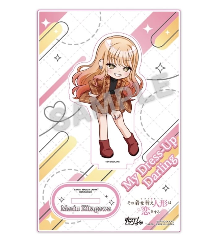 その着せ替え人形は恋をする すらりっしゅ アクリルスタンドプレート 喜多川海夢 アニメイトで
2025年12月発売