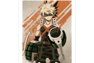 僕のヒーローアカデミア 爆豪勝己 A3マット加工ポスター vol.2 AMNIBUSで2025年11月中旬発売