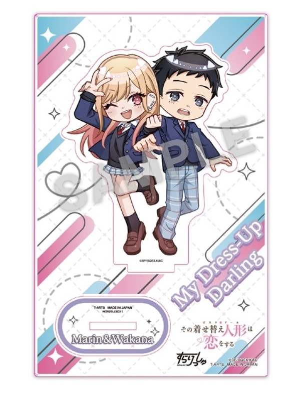 その着せ替え人形は恋をする すらりっしゅ アクリルスタンドプレート 喜多川海夢&五条新菜 アニメイトで
2025年12月発売
