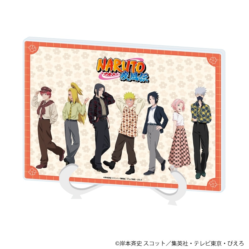NARUTO-ナルト- アクリルアートボード(A5サイズ)02/集合デザイン ニューレトロver.(描き下ろしイラスト) アニメイトで
2026年01月発売