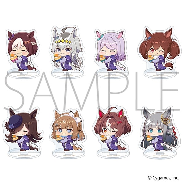 ウマ娘 プリティーダービー かぷりっこ ほおばるアクリルスタンドコレクション
 
2025年12月中旬発売
 【アニメイト】