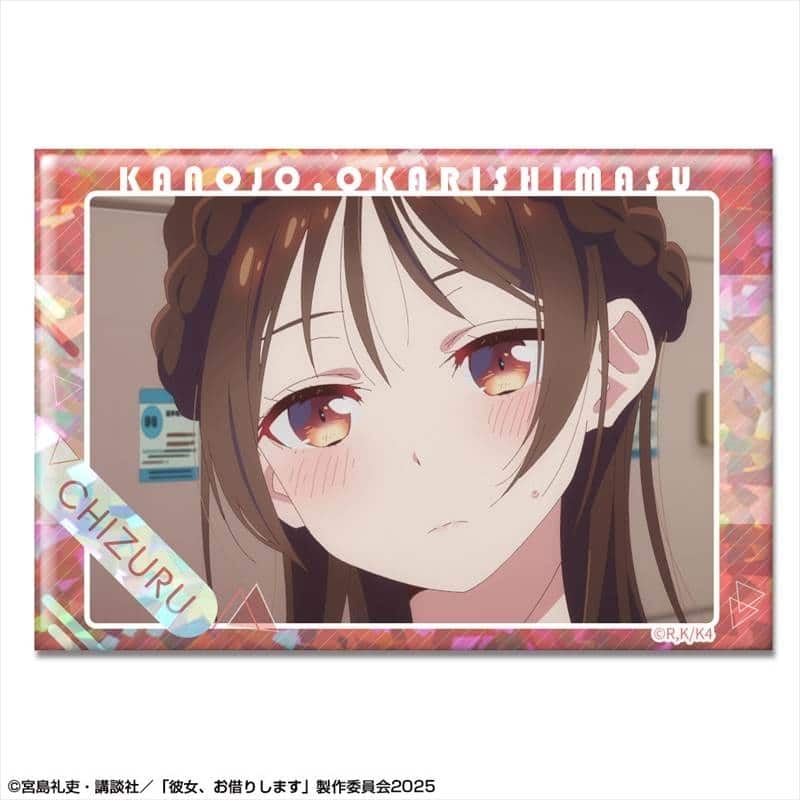 彼女、お借りします (かのかり) ホログラム缶バッジ Ver.3 デザイン06(水原千鶴/F)
 
2025年11月中旬発売