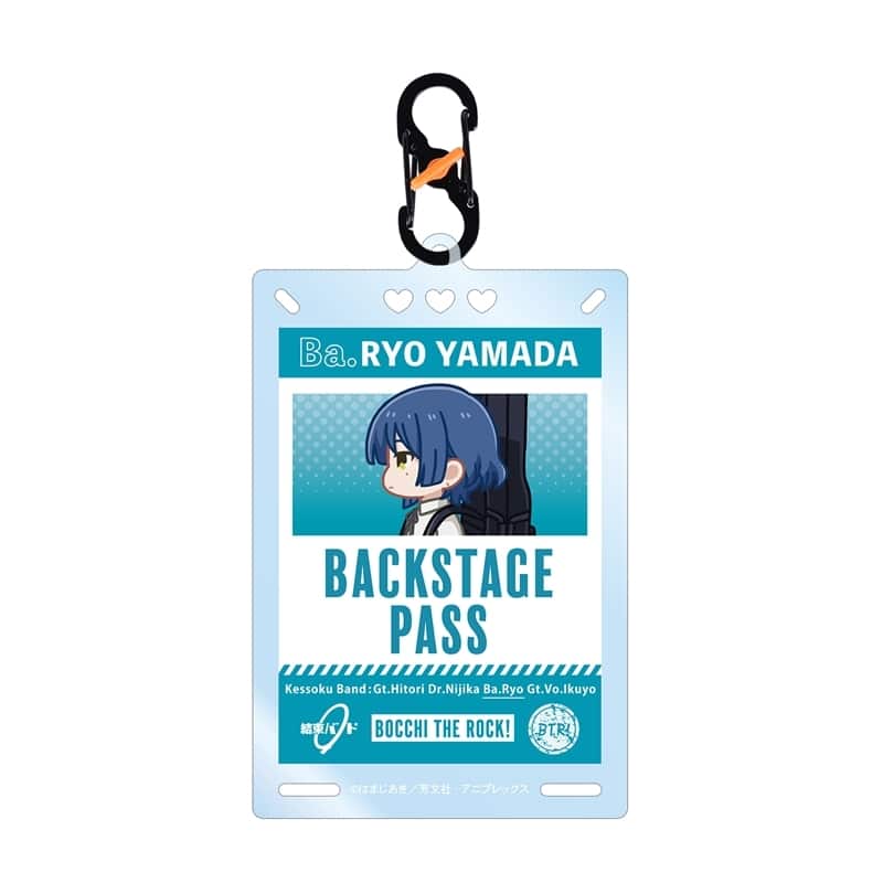 ぼっち・ざ・ろっく! 山田リョウ ちびとこ カラビナ付きカード型アクリルキーホルダー【再販】
 
2026年1月17日発売