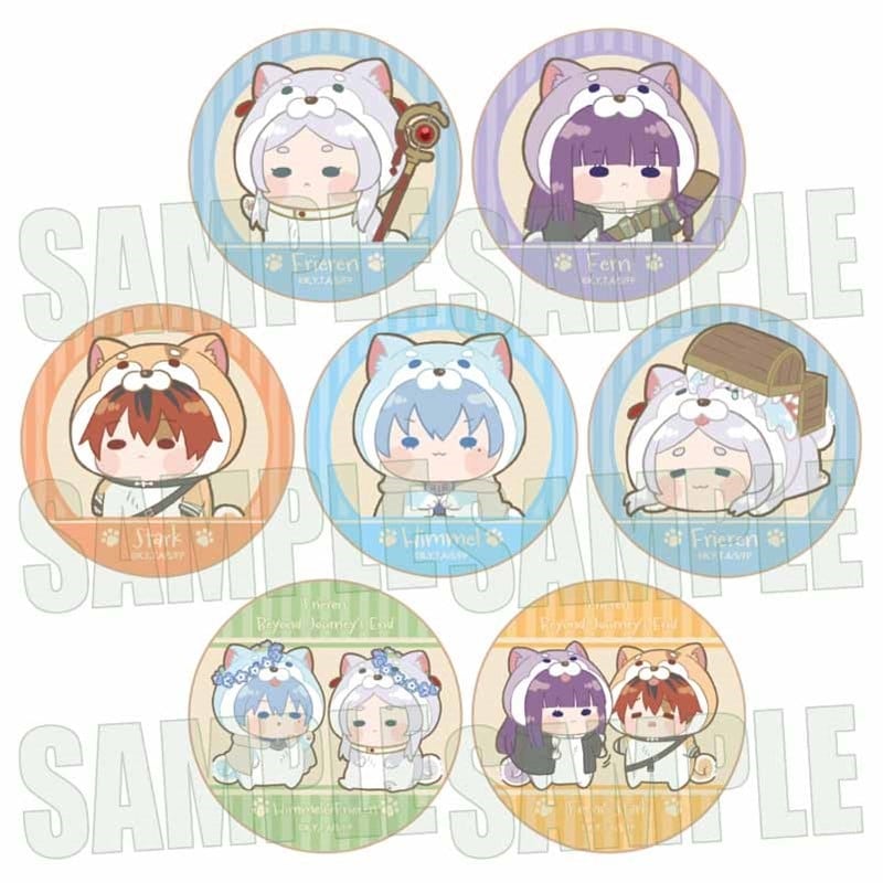 葬送のフリーレン トレーディング缶バッジ もふまにあ
 
2025年12月下旬発売